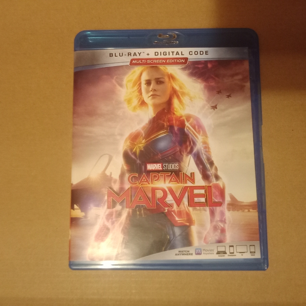 Captain Marvel Blu-ray
